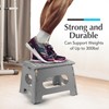 Handy Laundry Folding Lightweight Step Stool is Sturdy Enough to
