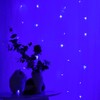 3x3m LED Waterfall Curtain Lamp String Light for Indoor Outdoor
