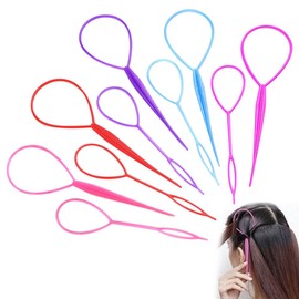 UrbanPulse Curling Stick, Hair Arrangement Stick, Large and Small, 1 of each, Multifunctional Hair Stick, Straightening Stick, Hair Styling, Multifunctional, Professional Hair Braiding Tool, Beginner