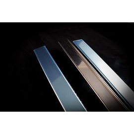 Stainless Steel Walk-in Cooler Door Heater Wire Trim, CAPS ONLY, 3 CT 80" Piece