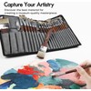 Acrylic Paint Brush Set - 25 Pieces Premium Synthetic Artist
