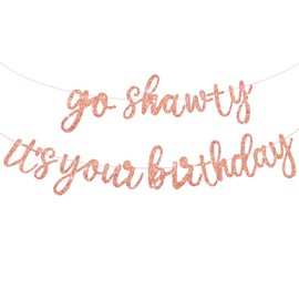 Happy Birthday Banner, 1 Pcs Birthday Banner, Sign for Backdrop Decorations for Women Girls Party Supplies Wall Door Garland Bunting