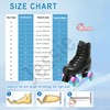 jessie PU Leather Roller Skates Roller Skates for Women Outdoor