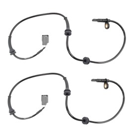 TRQ Front ABS Wheel Speed Sensor Set Compatible with 2017-2020 Nissan Rogue 2017-2019 Rogue Sport