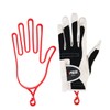 WHAMVOX 4pcs Drying Frame Hand Shape Glove and Hanger for