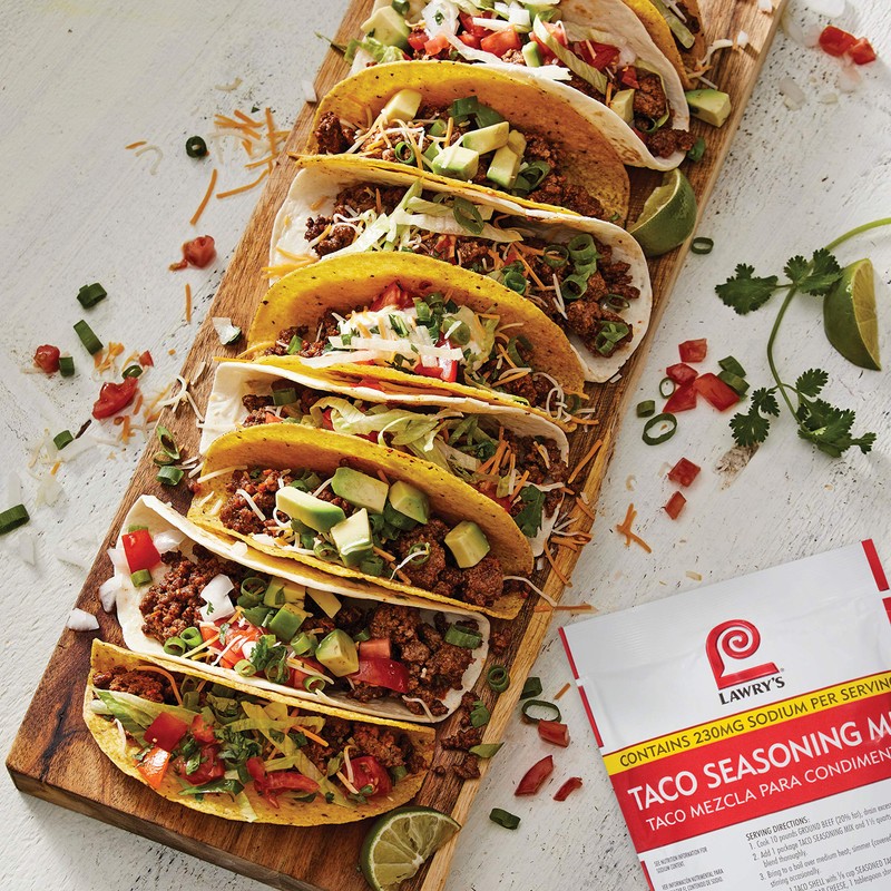 Lawry's Taco Seasoning Mix, 9 oz - One 9 Ounce