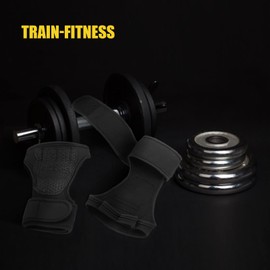 TECHVIDA Guantes de Entrenamiento con Muñequera para Hombres y Mujeres Ideales para Levantar La Palma de La Guantes de Entrenamiento (M)
