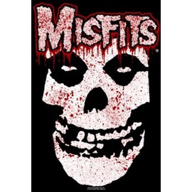 Misfits (Skull, Splatter) Music Poster Print by Wall Posters