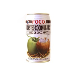 FOCO Roasted Coconut Juice (Jugo De Coco Asado) - 11.8fl Oz (Pack of 12)