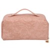 Make Up Cosmetic Bag PU Leather 180 Degree Opening Large