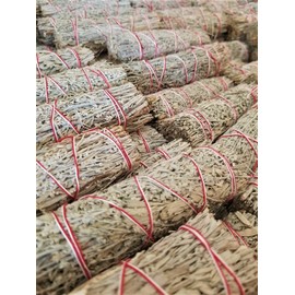 Worldly Finds Bulk Sage Bundles Wholesale Smudge Sticks, Organic Fresh White Sage or Blue Sage - Blue Sage - 50