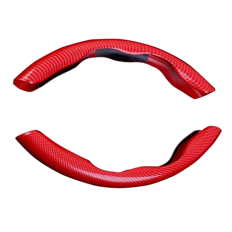 Carbon Fiber Steering Wheel Cover Ultra Thin Fit Wear Resistant