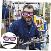 SHINEOFI 1pc Solar Automatic Dimming Welding Goggles Lightweight Protective Eye