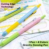 EpenGo Metallic Multi-Color Pen with Pencil, Retractable Gel Ink Ballpoint