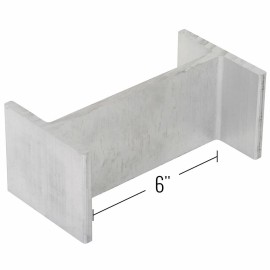 HD Ramps Single Step Deck Trailer Load Leveler Lumber Clip for 16"W x 6" System LL-CLIP-