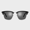 SIROKO - Bronx Metal Sunglasses - Black, Black, One Size,