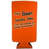 This Beer Tastes Like Slim Can Coolie (Orange)