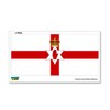GRAPHICS & MORE Northern Ireland Flag - Ulster Banner - Window Bumper Locker Sticker