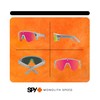 SPY Monolith Speed 62MM Matte Silver/Happy Gray Green Pink Mirror