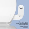 Brondell Fresh Spa Adjustable, Bidet Attachment FSA-15 for Toilet Seats