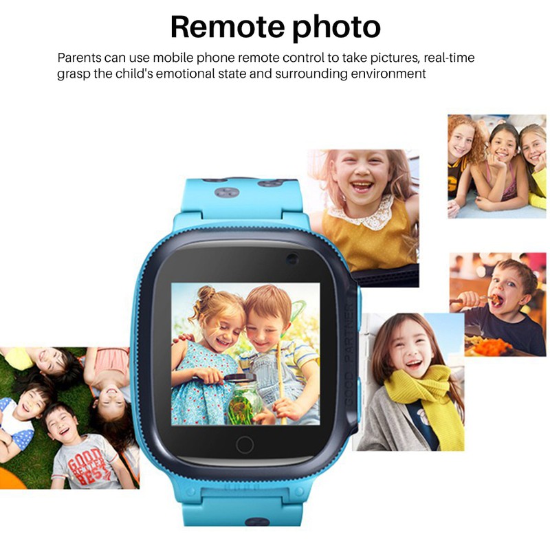 Kids Smartwatch LBS Smart Watch with Flashlights Anti Lost Voice