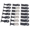 20Pcs Oscillating Saw Blade 34mm 40mm Cut Depth Multitool Blade