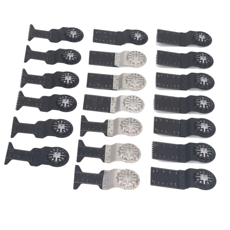 20Pcs Oscillating Saw Blade 34mm 40mm Cut Depth Multitool Blade