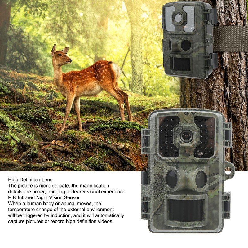 Outdoor Wildlife Hunting Trail Camera Field Detection HD Camera PIR