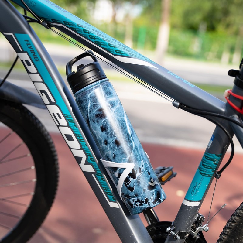 Konokyo 18 oz Insulated Water Bottle Stainless Steel Sport Bottles