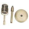 Microphone Prop, Vintage Simulation Old Fashioned Microphone Model with Stable