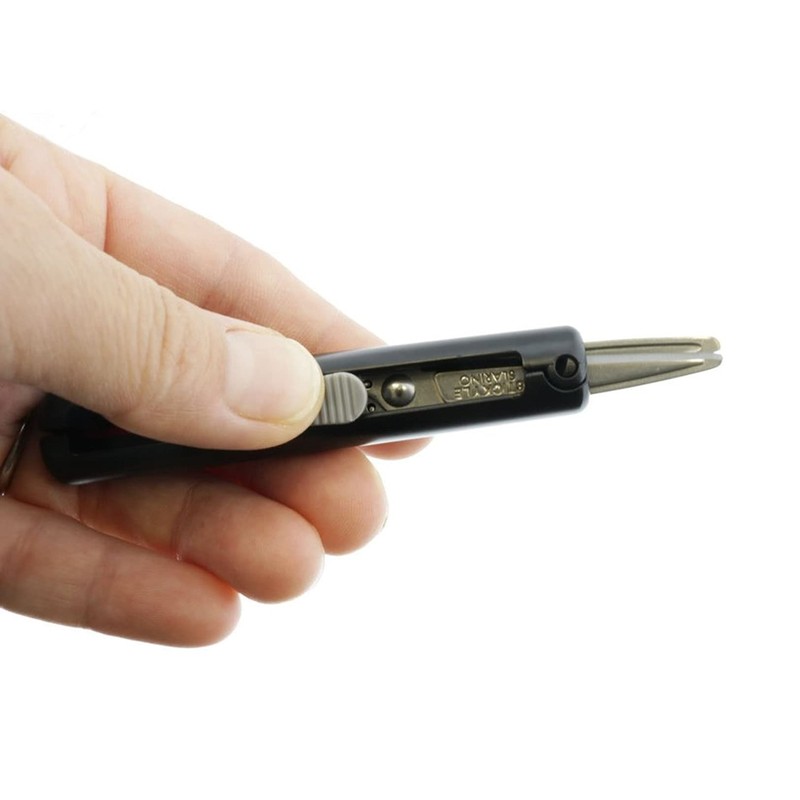 サンスター文具 携帯ハサミ スティッキール スラリノ ブラック S3720004