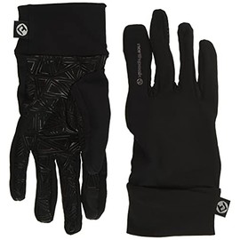North Peak NP-4446 BK L Inner Gloves, Snowboarding, Skiing, Men's, Women's, Touch Panel Compatible,