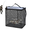 Floating Bait Bucket - Foldable Floating Fish Net Cage -