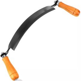 No Brand 10 in Draw Knife,Felled Draw Shave Knife, Curved Draw Knife Draw Shave Tool