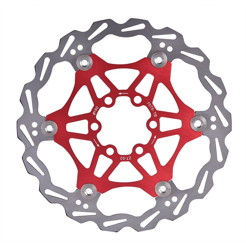 ZTTO 160mm 6 Bolts Mountain Bike Floating Brake Disc Pad