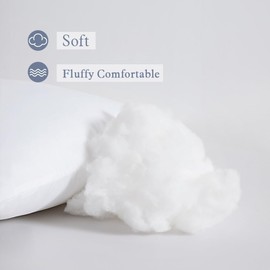 MIULEE Cushion 40 x 60 cm Filling, 1 Piece, Washable Cushion Filling, Sofa Cushion, Cushion Inner Cushion, Decorative Cushion, Polyester Filling Cushion as Couch Cushion, Sofa Cushion, Decorative