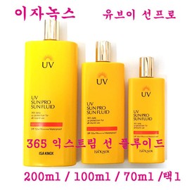 Innisfree 이자녹스 유브이 선 프로 365 선 플루이드 100ml / 70ml / 택1 Izonox Youvee Sun Pro 365 Sun Fluid 100ml / 70ml / Choose 1