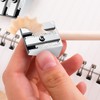 3PCS Metal Pencil Sharpeners with 2 Holes, Metal Sharpener Pencil