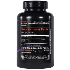 Healthfare Benfotiamine 300 mg, 200 capsules, Fat Soluble Vitamin B1