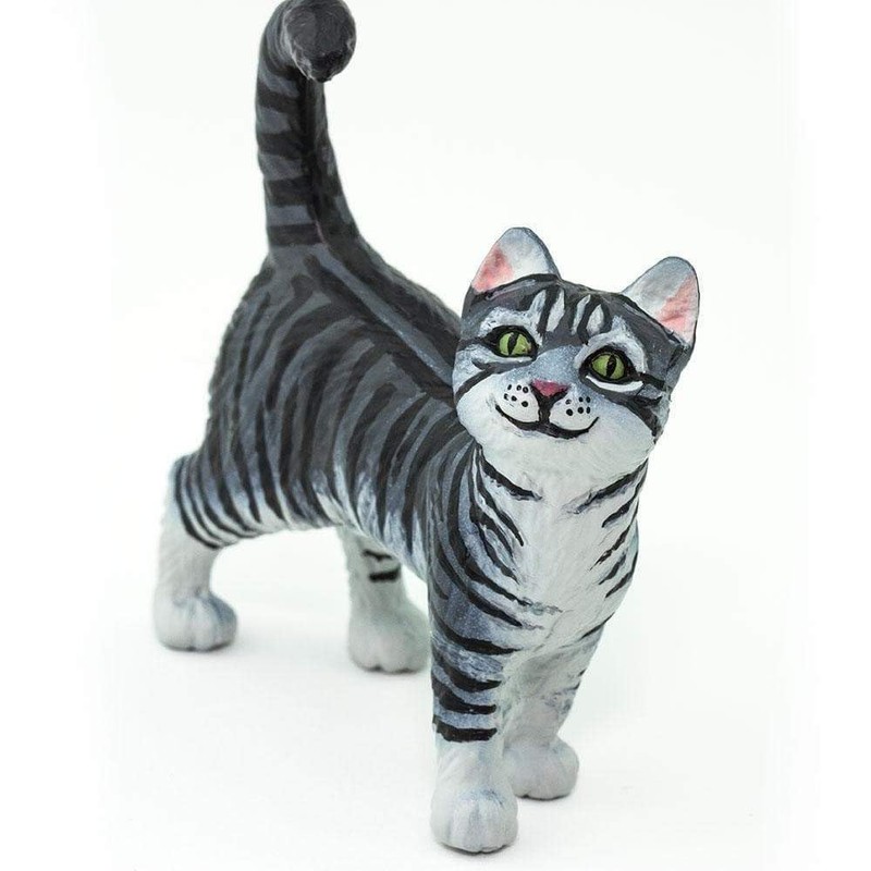 Safari 100128 Best in Show Gray Tabby Cat Minature