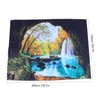 Cave River Landscape Pattern Tapestry Wall Hanging Wall Blanket for