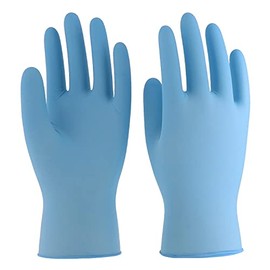 [Commercial Use] Model Robe No. 992 Nitrile Ultra-Thin, Single Use Gloves, Large, Blue, 100 Pieces, Powder Free, Food Sanitation Act Compliant, Disposable