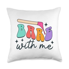 Wax Specialist Waxing I’d Wax That Funny Bare With Me Throw Pillow