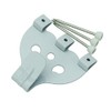 Fukui Metal Crafts Hanging White Hooks, Large, Three Needles, Set