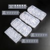 300pcs Aluminum Crimp Sleeves Connector Kit 5 Sizes Double Barrel