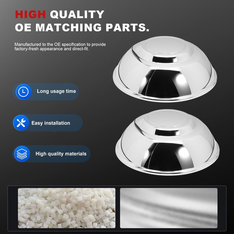 4Pcs Chrome Center Wheel Cover Cap for Charger 2011-2023 300