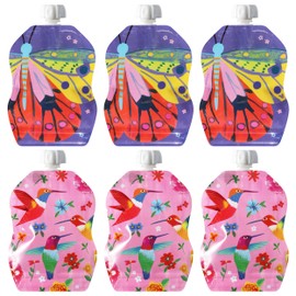 ChooMee Reusable Baby Food Pouches, SnakPack | Secure Double Lock Zipper