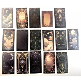 Unbranded Mystic Moons Lot #A (16) Notebook Water Cup Graffiti Waterproof Game Stickers