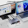 BENFEI 12-in-1 USB 3.0 USB-C Docking Station with Dual HDMI