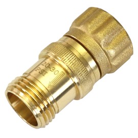 Vibrant Yard Co. LLC 25 psi Pressure Regulator for Soaker Hose and Drip Irrigation System with Hose Thread – Heavy Duty Lead-Free Brass